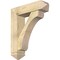 Ekena Millwork Legacy Arts and Crafts Rough Sawn Bracket w/ Offset Brace, Douglas Fir, 8"W x 30"D x 36"H BKT0806X30X36LEC03RDF - alternate 1